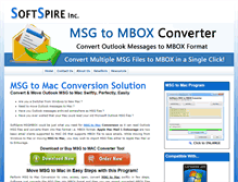 Tablet Screenshot of msgtomac.softspire.com